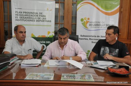 Se firmó el acta del Torneo Provincial de Fútbol