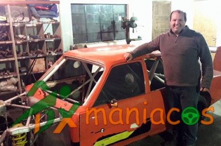 Vuelve el auto de «Robelito» a las pistas y un nuevo piloto castense, Luciano Gino: «El auto que quería»