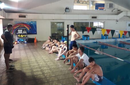 Deporte adaptado: concentró la natación