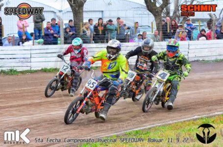 Speedway en crecimiento: Castenses de destacaron en Bolivar