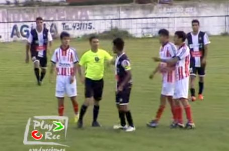 Video de la expulsión de Renzo Frank que derivó a un año de suspensión