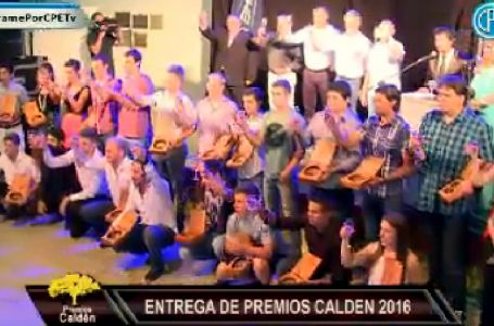 PREMIOS CALDÉN 2016: Reconocimientos a deportistas castenses, Federico Hussein fue de ORO