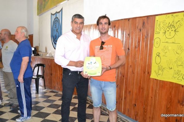 Desfibrilador para el Club Social y Deportivo Belgrano de Villa Mirasol