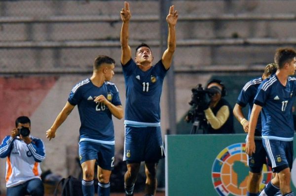 Sub 20: Argentina goleó a Bolivia y quedó líder de su grupo