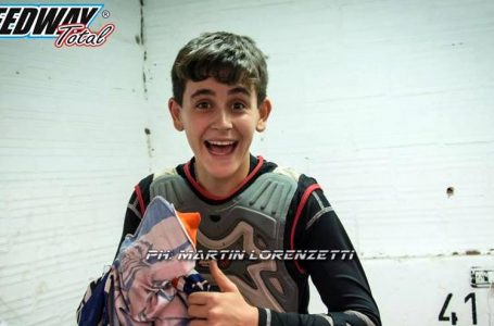 Joaquín Allivellatore terminó 3ero y está puntero del campeonato a una fecha del final