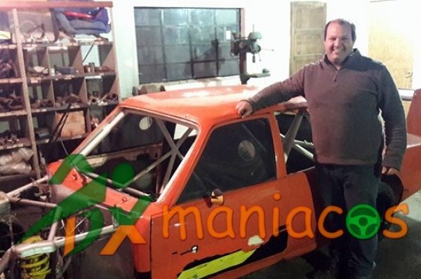 Vuelve el auto de «Robelito» a las pistas y un nuevo piloto castense, Luciano Gino: «El auto que quería»