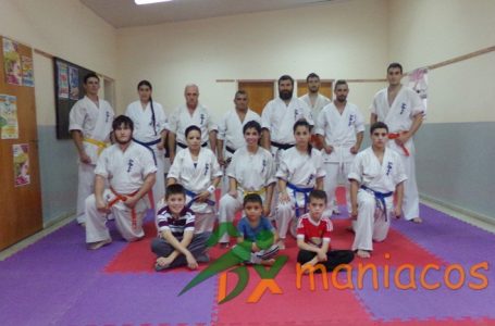 Representantes de Shinkyokushin examinaron a alumnos de Castex