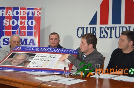 Estudiantil presentó la campaña de socios «Hacé grande a tu club, hacete socio»