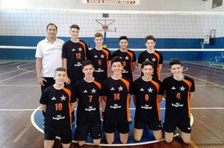 Racing de Castex 5to en los Norpatagónicos de Vóley Sub 17