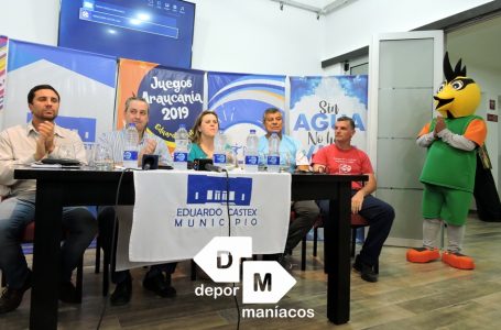 Presentación de los Juegos de la Araucanía en Castex