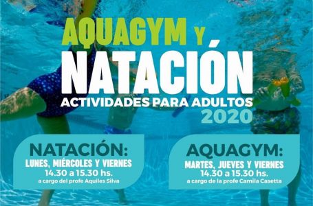 Inicia Aquagym y Natación