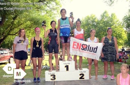 Alina, dueña del Triatlón