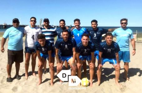 Fútbol playa: debut en el Patagónico
