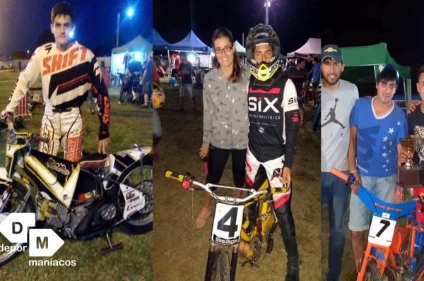 Castenses en la tercera del Internacional de Speedway en Barón