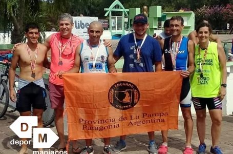 Castenses se destacaron en Triatlón de Colonia Barón
