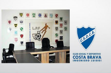 Costa Brava de Luiggi, nuevo club de Liga Pampeana de Fútbol