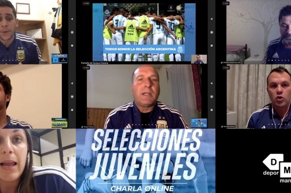 Estudiantil en charla con el CT de las Selecciones Juveniles
