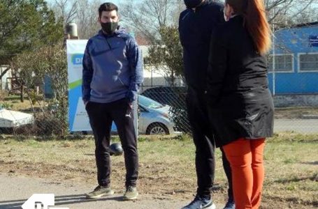 Quedó oficialmente inaugurada la cancha de Futgolf en Castex