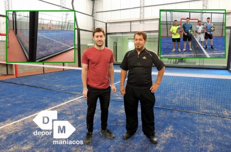 Inauguró “El Vasco” Padel: “es una mezcla de sensaciones”, dijo Iparraguirre