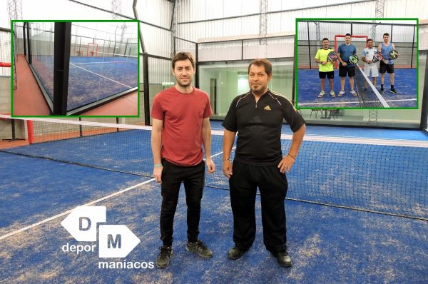 Inauguró “El Vasco” Padel: “es una mezcla de sensaciones”, dijo Iparraguirre