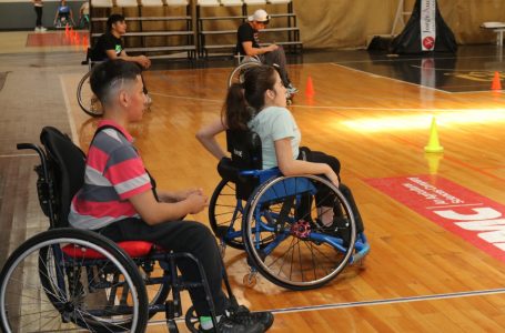 Entrenamiento de Basquet Adaptado