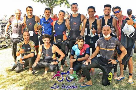 Castenses en la vuelta del Triatlón