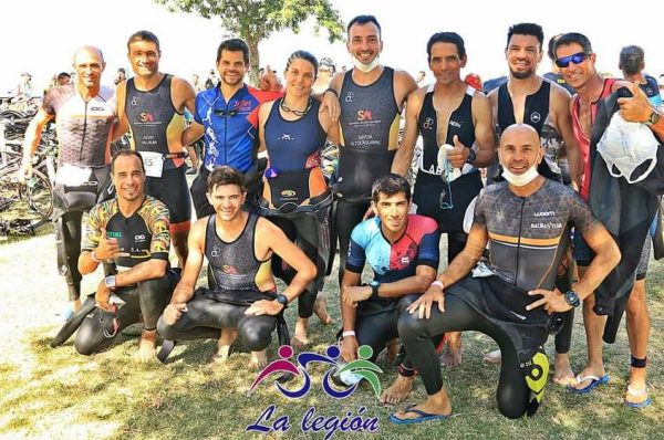 Castenses en la vuelta del Triatlón