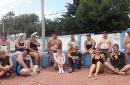 Deporte adaptado: concentración de natación