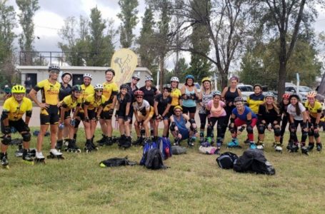 Exhibición de Patín de Carrera en Castex, “Excelente tarde”, destacaron