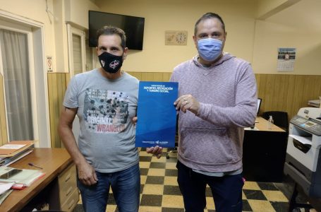 El gobierno entregó aportes a entidades deportivas