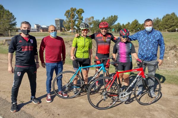 Ciclismo: el subsecretario de Deportes viajó a General San Martín