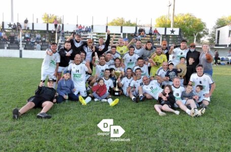 Racing campeón del Fútbol de Veteranos