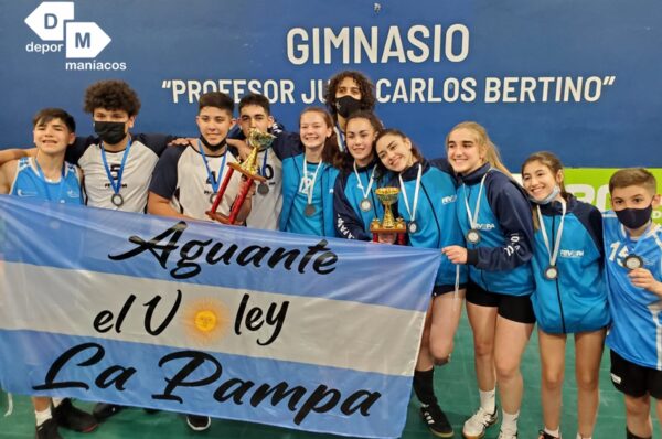 Con castenses, La Pampa campeón de Vóley en el Patagónico de Selecciones