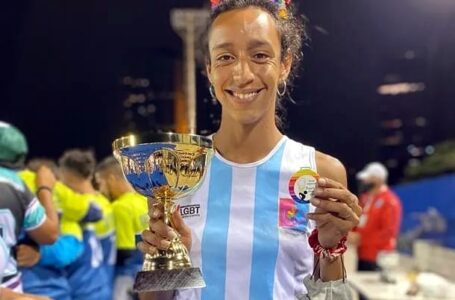 Sabina Ruiz, Campeona con la Selección Argentina LGTB