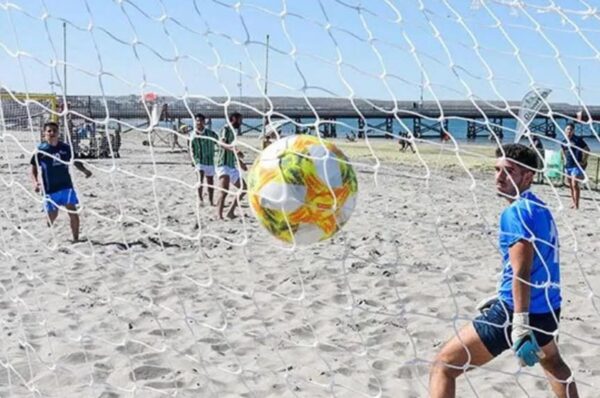 Fútbol playa: La Pampa en el Nacional