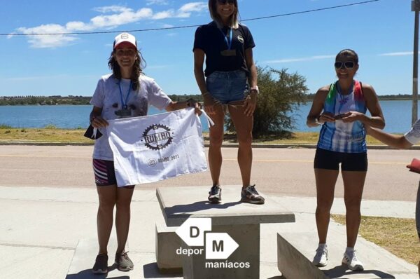 Con castenses, se corrió la 3ra fecha del Triatlón Pampeano