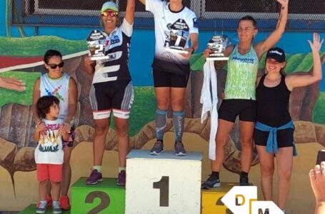 Alina Orellana ganadora de la general individual damas en Carlos Casares