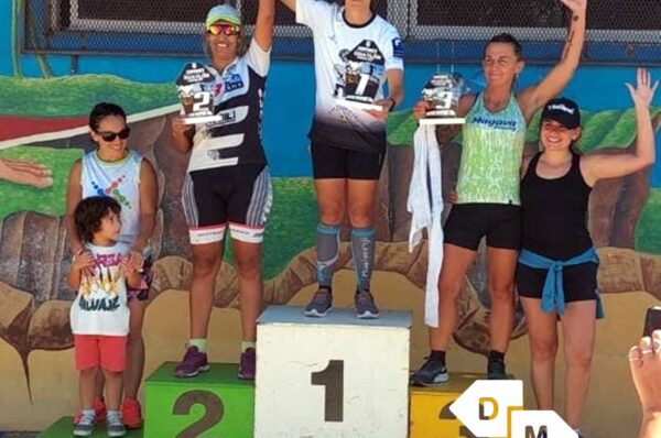 Alina Orellana ganadora de la general individual damas en Carlos Casares