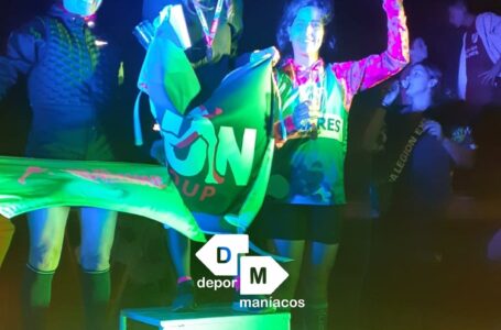 La castense Orellana volvió a lucirse: 3ra en la general de 102 atletas en Pehuén