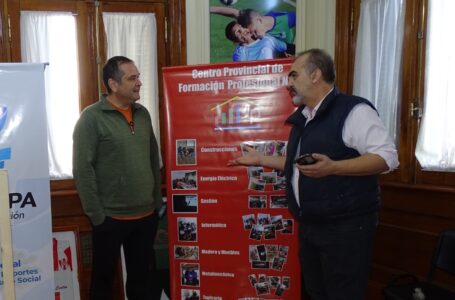 Deportes: alianza con el Centro Provincial de Formación Profesional