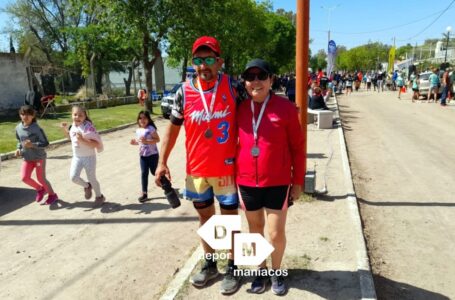 Castenses participaron de la 8va fecha de «La Pampa Corre» en Metileo
