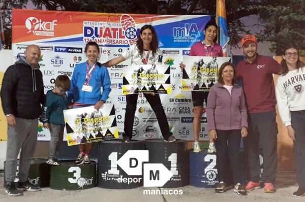 Se corrió el Duatlón 126 Aniversario de Intendente Alvear: Castenses obtuvieron podios