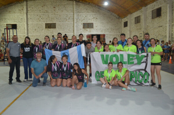 Miguel Cané y Mauricio Mayer, coronados en la Liga Municipal de Voley