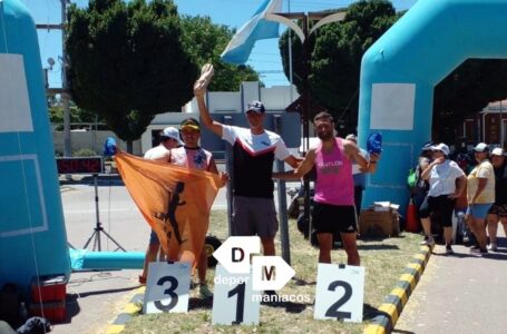 Villalva y López se destacaron en la 1ra fecha del Campeonato Pampeano de Triatlón