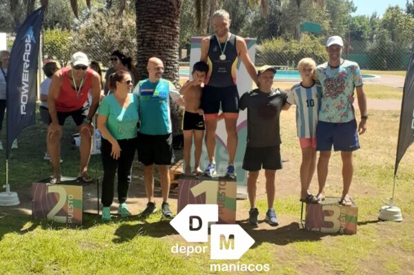 Castenses compitieron en la última fecha del Campeonato Pampeano de Triatlón en Pico