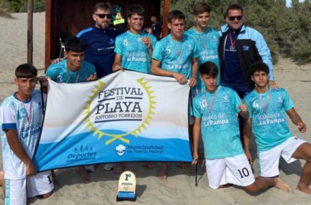 La Pampa presente en los Juegos Evita de Playa