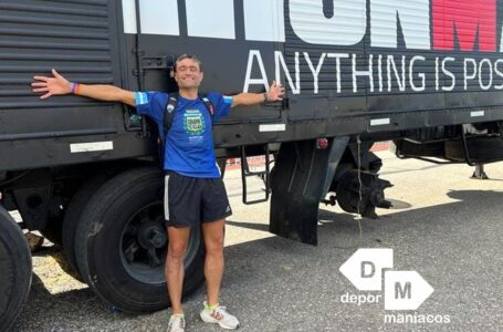 Silvio Villalva compitió en el Half Ironman de San Juan