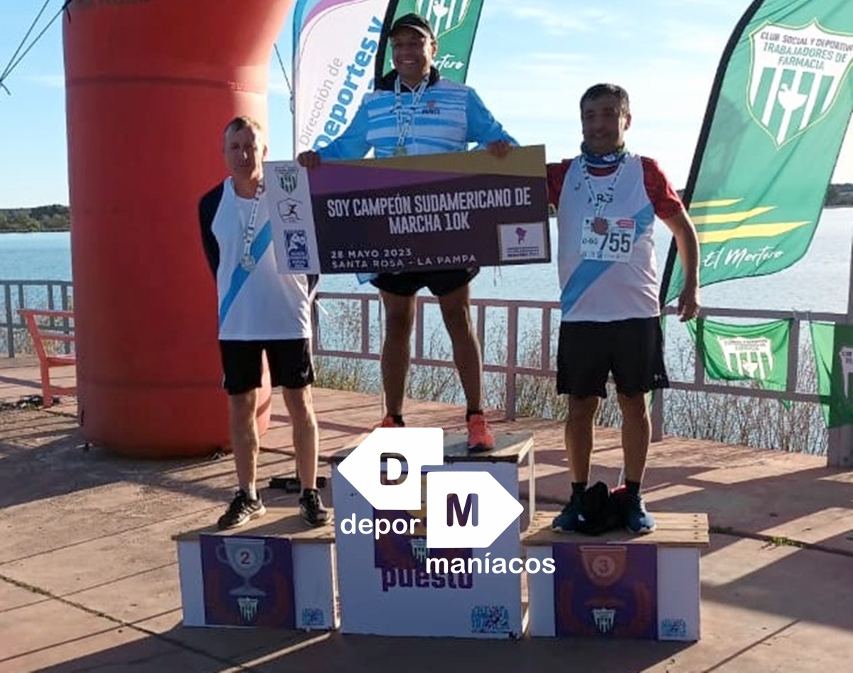 Sergio Cid Subcampeón de Marcha en 10km Castenses compitieron en Santa