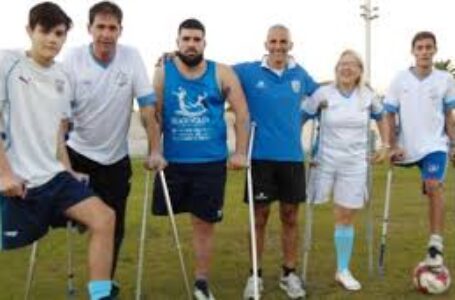 Primera concentración de fútbol para amputados en Santa Rosa