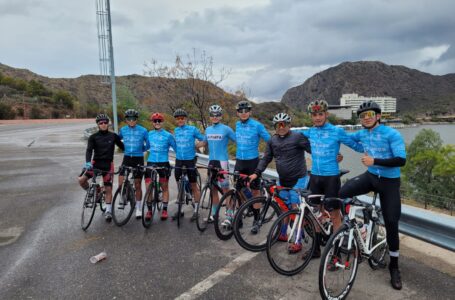 Ciclismo: visualización en Santa Rosa